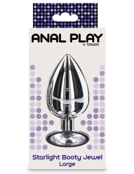 Plug Bijou anal Starlight Booty L 8.5 x 3.8cm Plug Bijou anal Starlight Booty L 8.5 x 3.8cm