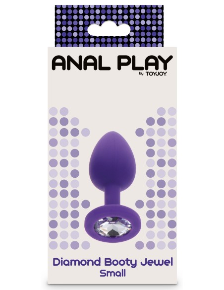 Plug Bijou Diamond Booty S 6 x 2.8cm Violet Plug Bijou Diamond Booty S 6 x 2.8cm Violet