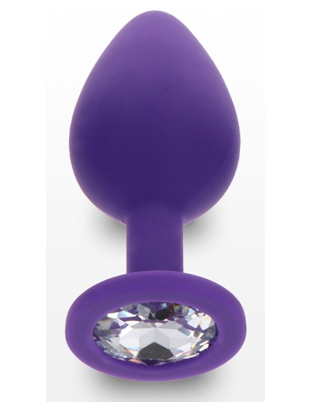 Plug Bijou Diamond Booty M 7 x 3.5cm Violet Plug Bijou Diamond Booty M 7 x 3.5cm Violet