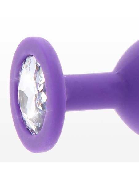 Plug Bijou Diamond Booty M 7 x 3.5cm Violet Plug Bijou Diamond Booty M 7 x 3.5cm Violet