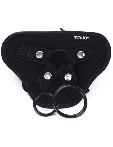 Harnais pour Gode ceinture Strap-On Deluxe Get Real Noir
