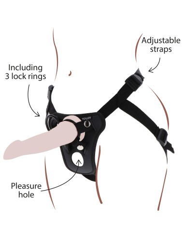 Harnais pour Gode-ceinture Strap-On Pleasure