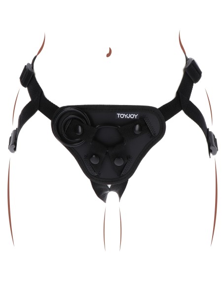 Harnais pour Gode ceinture Strap-On Get Real Noir Harnais pour Gode ceinture Strap-On Get Real Noir