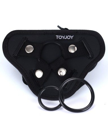Harnais pour Gode ceinture Strap-On Get Real Noir
