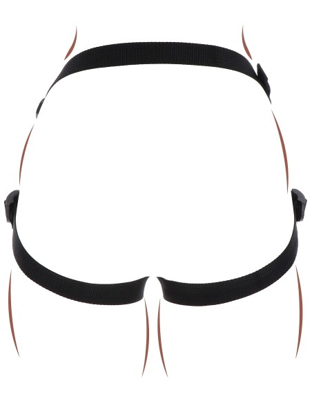 Harnais pour Gode ceinture Strap-On Get Real Violet