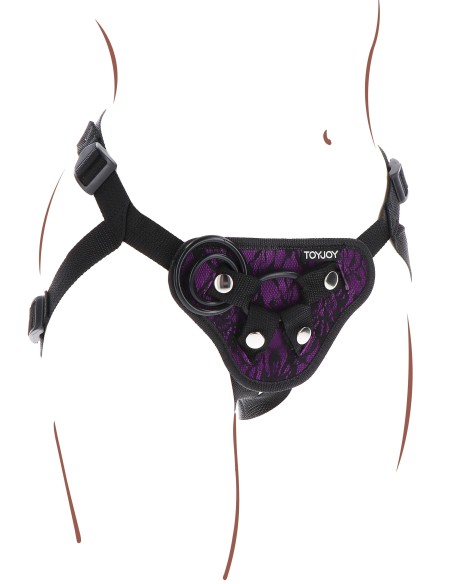 Harnais pour Gode ceinture Strap-On Get Real Violet