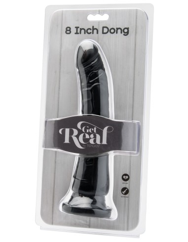 Gode Get Real 20 x 4cm Noir