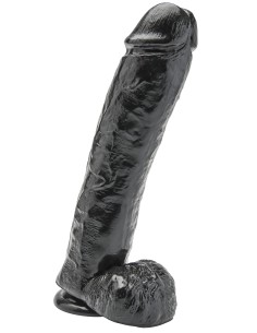 Gode Mega Tommy 22 x 6cm Noir