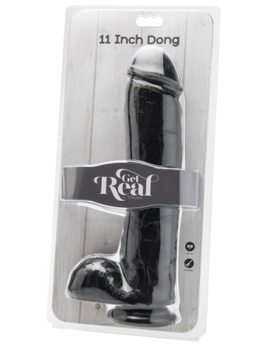 Gode Mega Tommy 22 x 6cm Noir