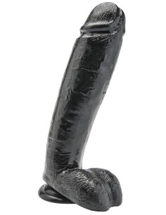 Gode XL Hyper Bill 21 x 6cm Noir