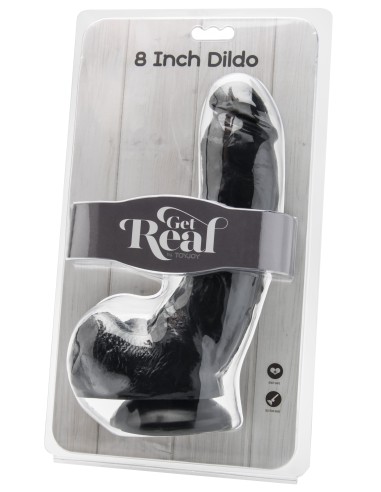 Gode Get Real 17 x 5 cm Noir