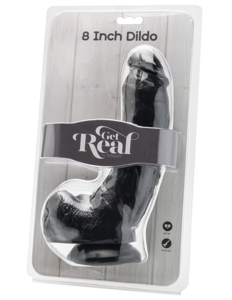 Gode Get Real 17 x 5 cm Noir