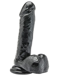 Gode Mr Brent 15 x 4.5cm Noir