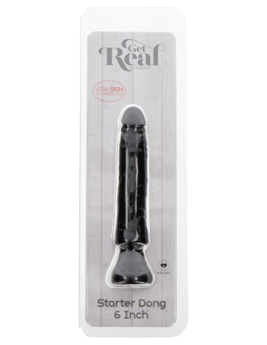 Petit Gode poignée Starter Dong 13 x 3cm Noir
