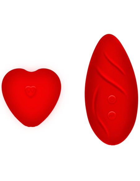 Stimulateur de clitoris avec culotte dentelle Divine Panty Rouge Stimulateur de clitoris avec culotte dentelle Divine Panty Rouge