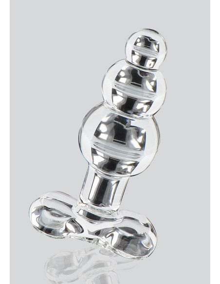 Plug en verre Crystal Jewel 9.5 x 3.5cm Plug en verre Crystal Jewel 9.5 x 3.5cm