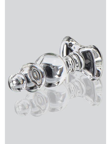 Plug en verre Crystal Jewel 9.5 x 3.5cm Plug en verre Crystal Jewel 9.5 x 3.5cm