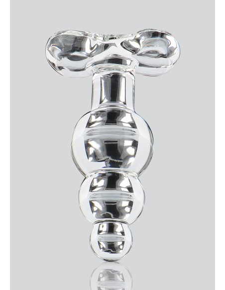 Plug en verre Crystal Jewel 9.5 x 3.5cm Plug en verre Crystal Jewel 9.5 x 3.5cm