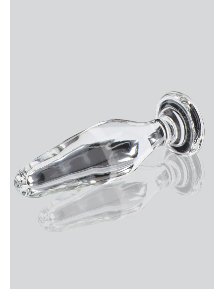 Plug en verre Star Sparkler 11 x 3.5cm Plug en verre Star Sparkler 11 x 3.5cm