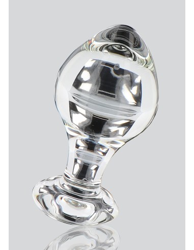 Plug en verre Brilliant Star 8 x 4.5cm