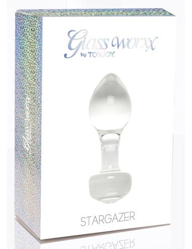Plug en verre Stargazer 6 x 3.7cm