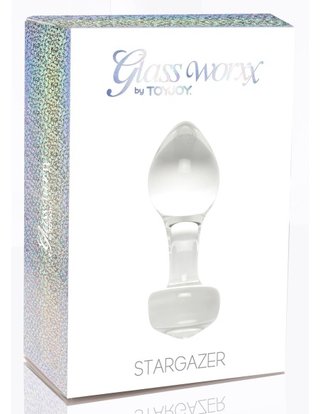 Plug en verre Stargazer 6 x 3.7cm
