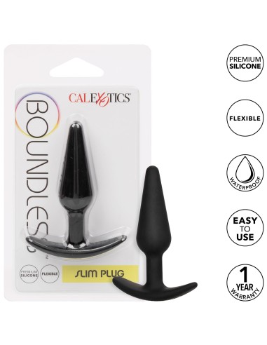 Plug fin Slim Boundless 7.5 x 2cm - Plugs Débutant & Kits - 8