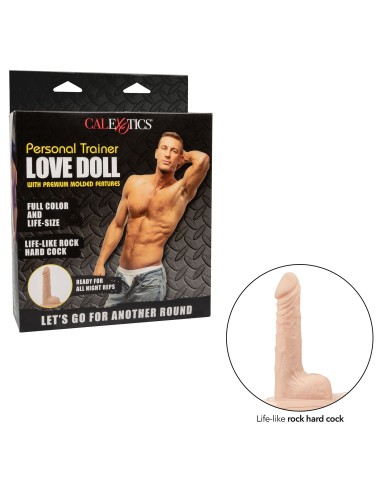 Poupée gonflable Homme Personnal Trainer Sexe 13cm