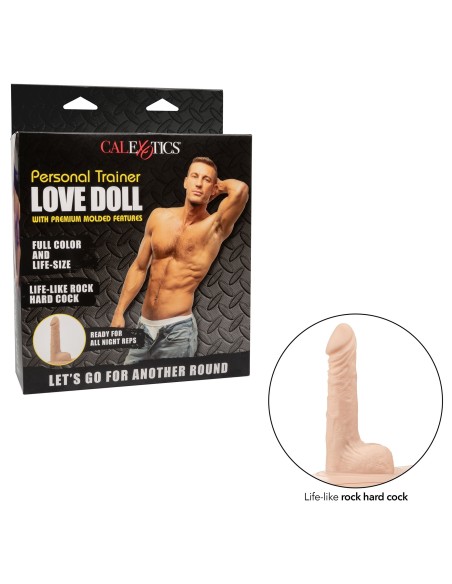 Poupée gonflable Homme Personnal Trainer Sexe 13cm