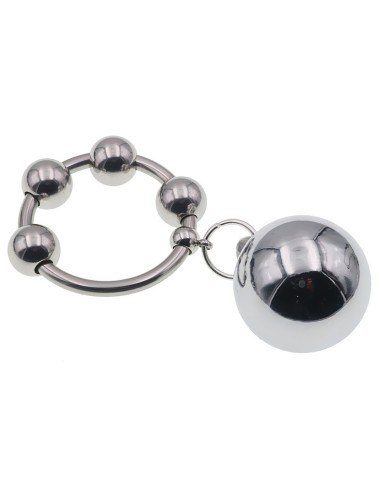 Anneau en métal avec 1 boule Weight Hanger 90g