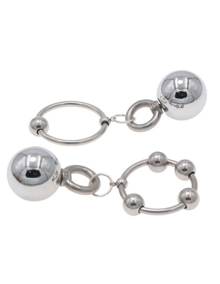 Anneau en métal avec 1 boule Weight Hanger 90g Anneau en métal avec 1 boule Weight Hanger 90g
