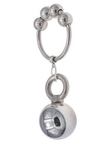 Anneau en métal avec 1 boule Weight Hanger 90g