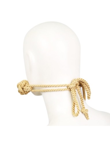 Bâillon Cordage Hemp Gag 12cm