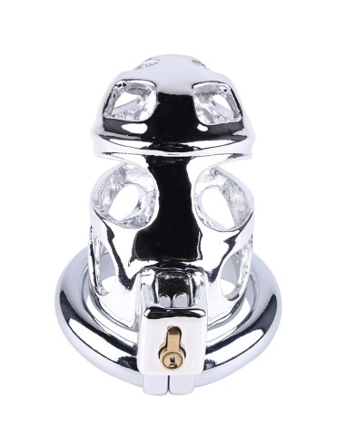 Cage de chasteté en métal Lock Love 9 x 3.5cm