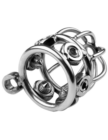 Cage de chasteté en métal Spike Cock 6 x 3.2cm