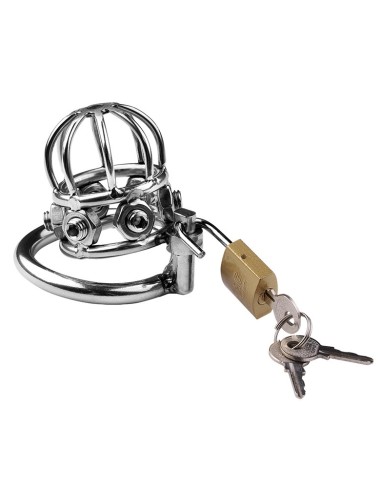 Cage de chasteté en métal Spike Cock 6 x 3.2cm