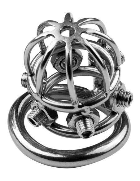 Cage de chasteté en métal Spike Cock 6 x 3.2cm