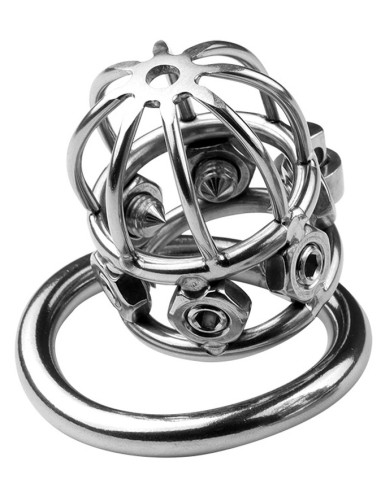Cage de chasteté en métal Spike Cock 6 x 3.2cm