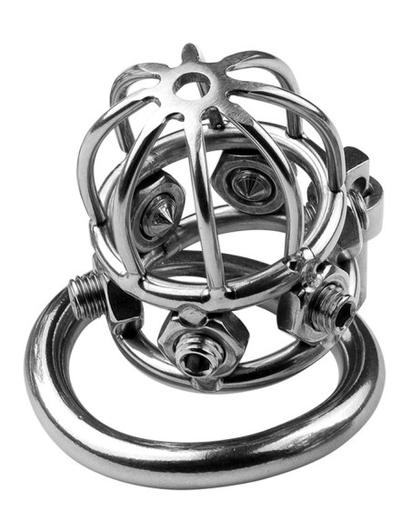 Cage de chasteté en métal Spike Cock 6 x 3.2cm