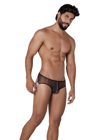 Jockstrap transparent Hunch Noir-Violet