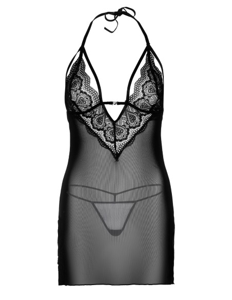 Nuisette + String Strappy Lace Noir