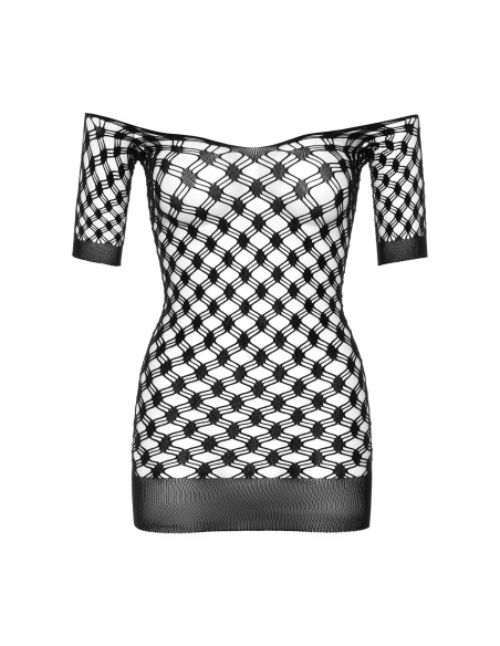Mini Robe Fence Net Noire - Tenues et Robes - 7