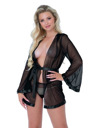 Kimono + String Noir - Nuisettes - 6