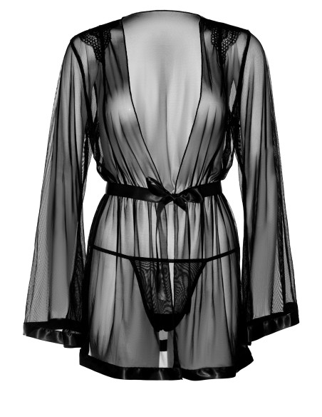 Kimono + String Noir - Nuisettes - 13