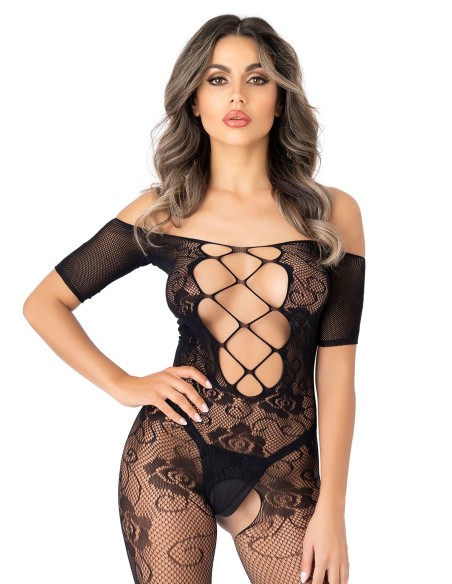 Combinaison Off Shoulder Noire Combinaison Off Shoulder Noire