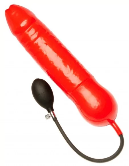 Gode gonflable Couleur rouge 30 x 7cm Gode gonflable Couleur rouge 30 x 7cm