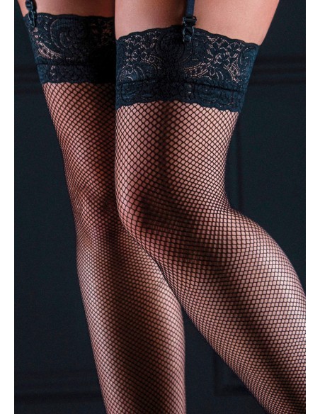 Bas Net Lace Noirs Bas Net Lace Noirs