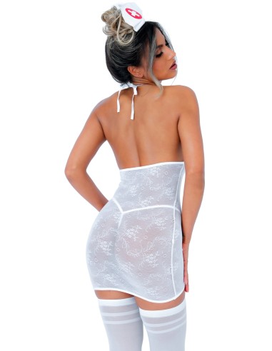 Tenue Infirmière sexy Hot Nurse 4 pièces - Déguisements Sexy - 2