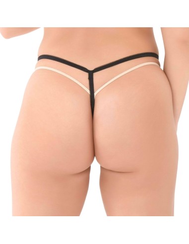 String Papillon Valerie Noir - Strings et Culottes - 2
