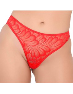 String Hiphugger Rouge